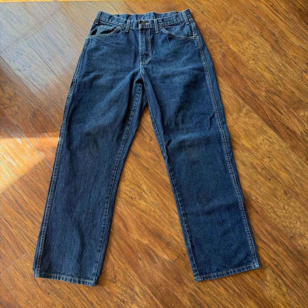 Dickies Carpenter Jeans Size 32x32 Loose Fit Denim